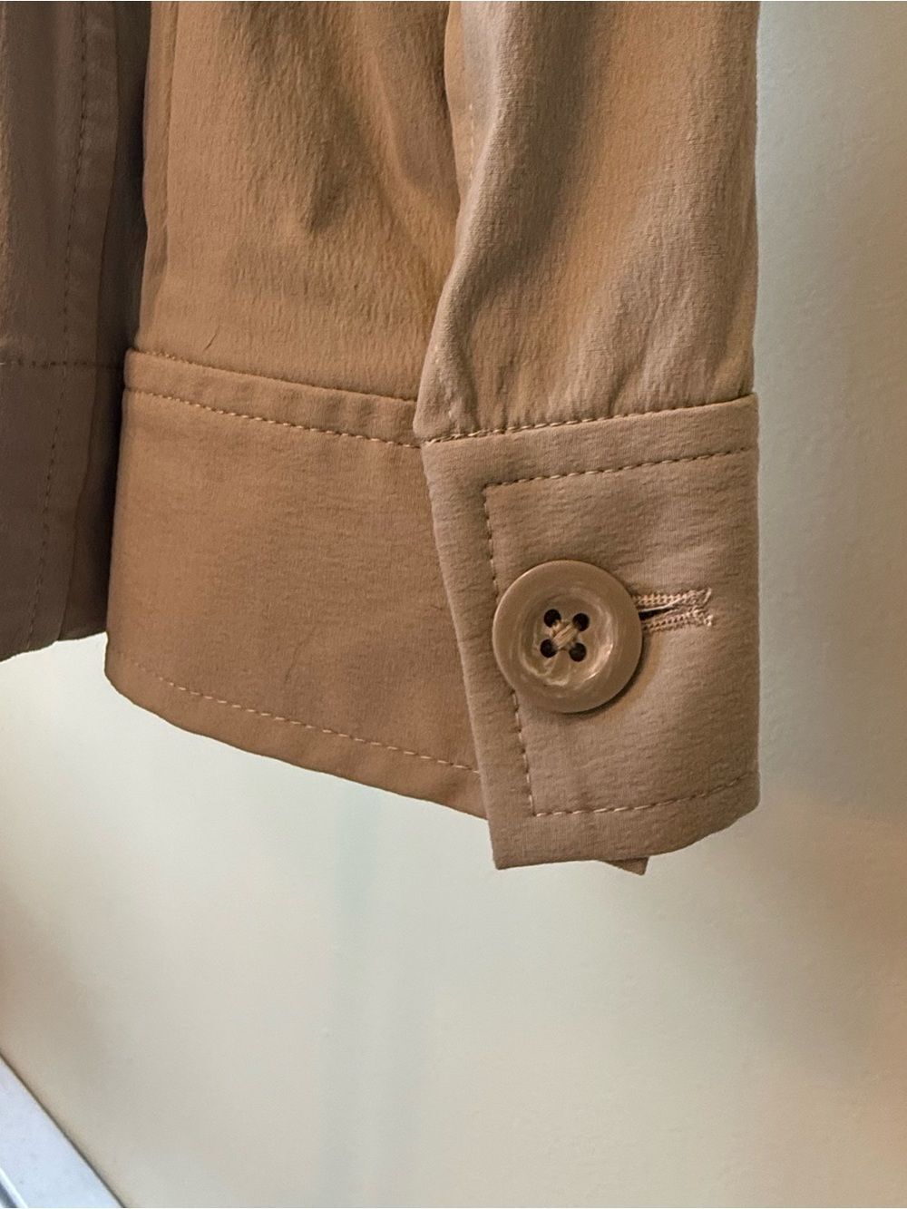 Eddie Bauer Travex Voyager Flexion Blazer Women's 16 NWT Stone Tan Stretch - Picture 6 of 13